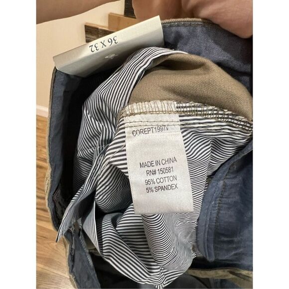 Flag & Anthem NWT chino pants straight sz 36 x 32 - Picture 6 of 6